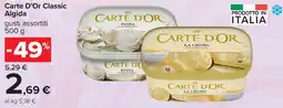 Carrefour Carte D'Or Classic Algida offerta