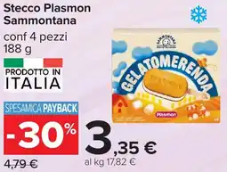 Carrefour Stecco Plasmon Sammontana offerta