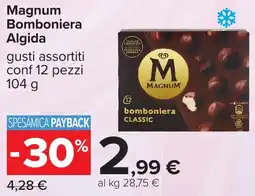 Carrefour Magnum Bomboniera Algida offerta