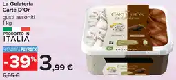 Carrefour La Gelateria Carte D'Or offerta