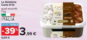 Carrefour La Gelateria Carte D'Or offerta