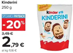 Carrefour Kinderini offerta