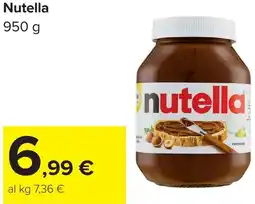 Carrefour Nutella offerta