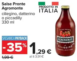 Carrefour Salse Pronte Agromonte offerta