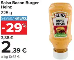 Carrefour Salsa Bacon Burger Heinz offerta