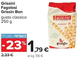 Carrefour Grissini Fagolosi Grissin Bon offerta