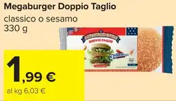 Carrefour Megaburger Doppio Taglio offerta
