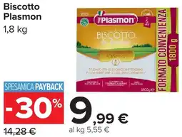 Carrefour Biscotto Plasmon offerta