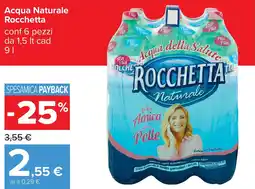 Carrefour Acqua Naturale Rocchetta offerta