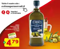 Extra Supermercati Cirio olio extra vergine di oliva classico offerta
