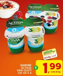 Extra Supermercati Danone activia offerta