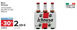 Carrefour Birra Ichnusa offerta
