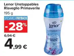 Carrefour Lenor Unstoppables Risveglio Primaverile offerta