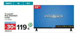 Carrefour Tv Led 32” Mod. IR32VAA1 offerta