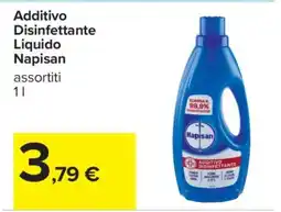 Carrefour ADDITIVO DISINFETTANTE LIQUIDO NAPISAN offerta