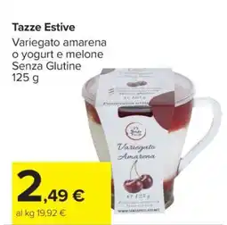 Carrefour Tazze Estive offerta