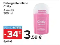 Carrefour Detergente Intimo Chilly offerta