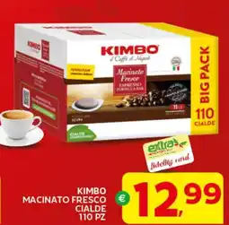 Extra Supermercati Kimbo macinato fresco cialde offerta