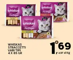 Extra Supermercati Whiskas straccetti offerta