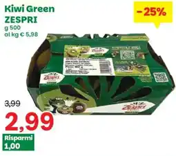 Prix Quality Kiwi Green ZESPRI offerta