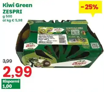 Prix Quality Kiwi Green ZESPRI offerta