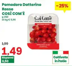 Prix Quality Pomodoro Datterino Rosso COSÌ COM'È offerta