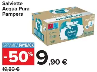 Salviette Acqua Pura Pampers