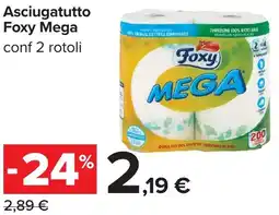 Carrefour Asciugatutto Foxy Mega offerta