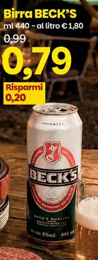 Prix Quality Birra BECK'S offerta