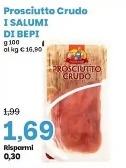 Prix Quality Prosciutto Crudo I SALUMI DI BEPI offerta