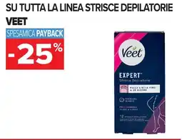 Carrefour Su tutta la linea strisce depilatorie VEET offerta