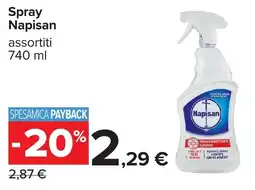 Carrefour Spray Napisan offerta
