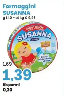 Prix Quality Formaggini SUSANNA offerta