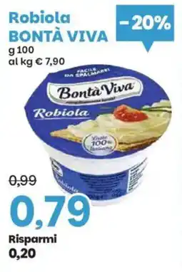 Prix Quality Robiola BONTÀ VIVA offerta