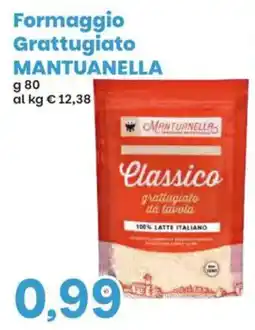 Prix Quality Formaggio Grattugiato MANTUANELLA offerta