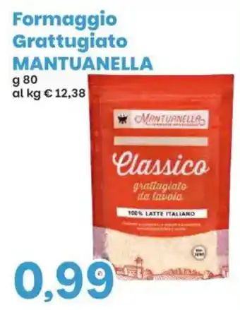 Prix Quality Formaggio Grattugiato MANTUANELLA offerta