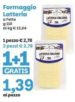 Prix Quality Formaggio Latteria a Fette offerta
