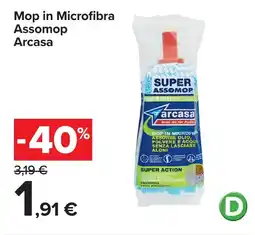 Carrefour Mop in Microfibra Assomop Arcasa offerta