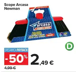 Carrefour Scope Arcasa Newman offerta