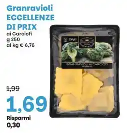 Prix Quality Granravioli eccellenze di prix ai carciofi offerta