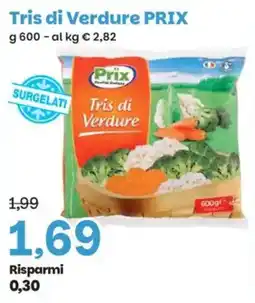 Prix Quality Tris di Verdure PRIX offerta