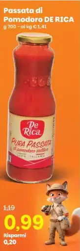 Prix Quality Passata di Pomodoro DE RICA offerta