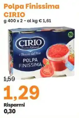 Prix Quality Polpa Finissima CIRIO offerta
