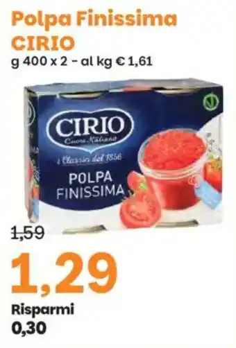Prix Quality Polpa Finissima CIRIO offerta