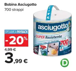 Carrefour Bobina Asciugotto offerta