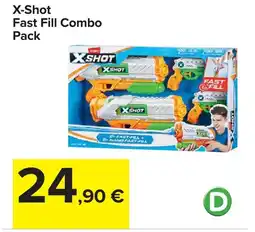 Carrefour X-Shot Fast Fill Combo Pack offerta