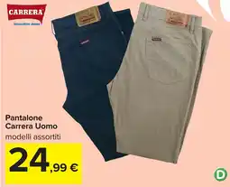 Carrefour Pantalone Carrera Uomo offerta