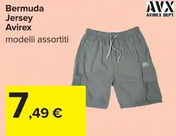Carrefour Bermuda Jersey Avirex offerta