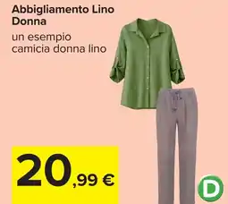 Carrefour Abbigliamento Lino Donna offerta