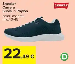 Carrefour Sneaker Carrera Suola in Phylon offerta
